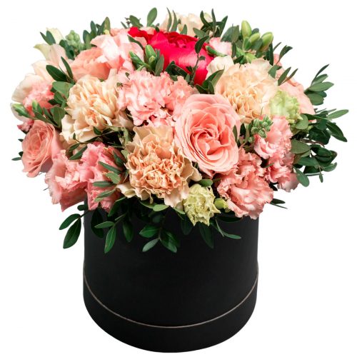 Цветы в коробке «Индиго»